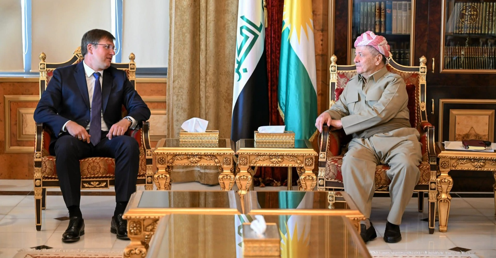 Leader Barzani meets Russian Consul: Regional developments on table
