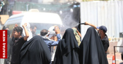 مبادرات تطوعية لتخفيف حرارة المسير إلى كربلاء (صور)