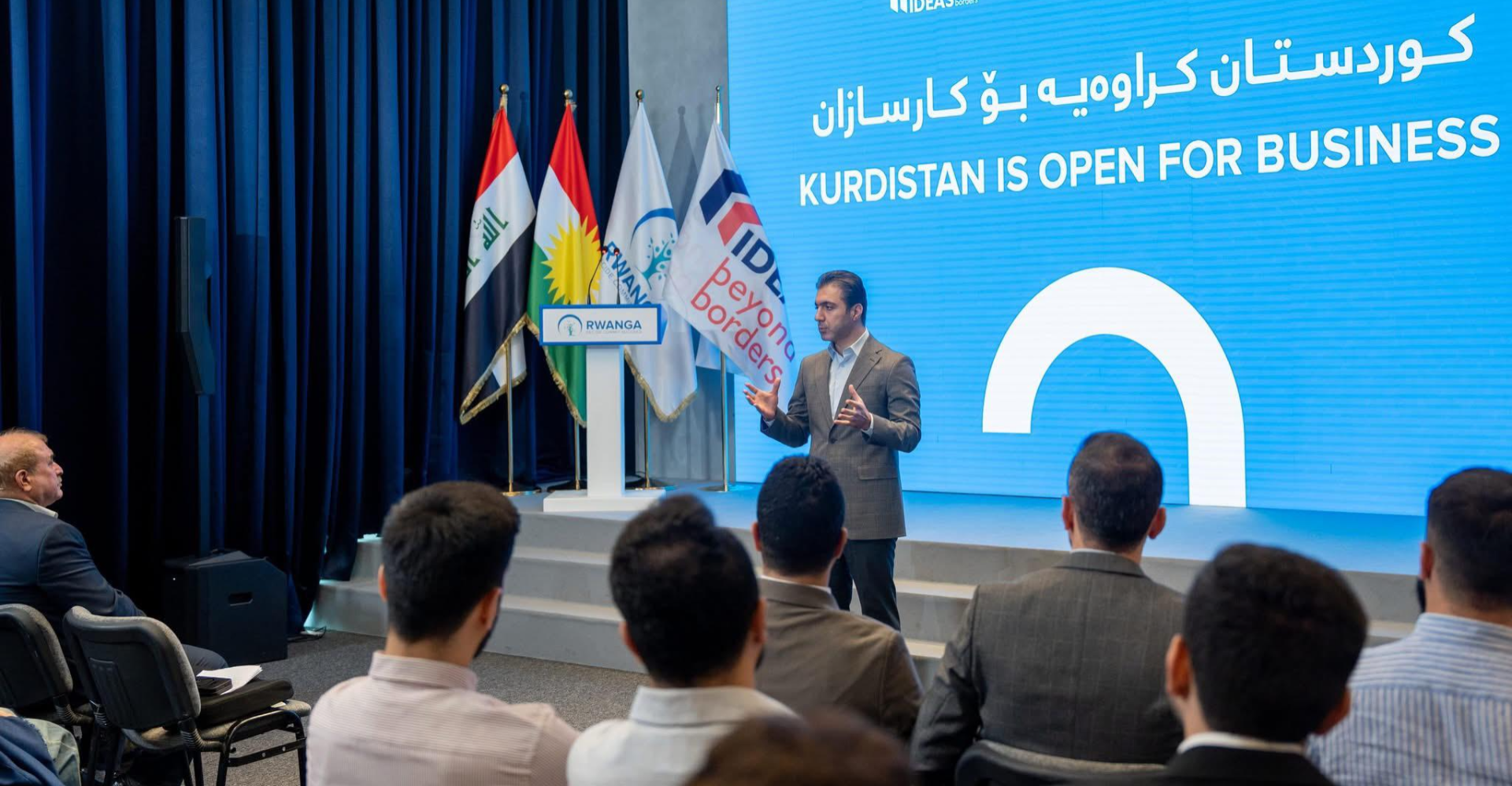 Rwanga backs 30 entrepreneurs under ‘Kurdistan Open for Business’