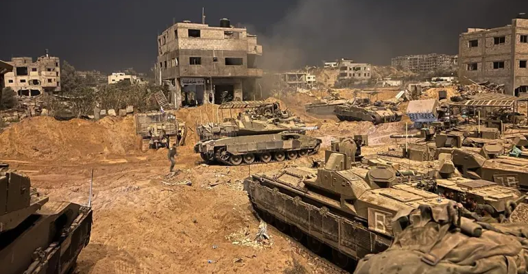 Israel strikes Gaza as Palestinian factions unite in Cairo