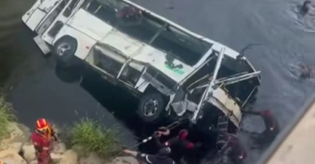 پرسە لە جەزائیر.. ١٨ کوشیان و ٩ زەخمداری لە ئەنجام وەخوارکەفتن پاسیگ.. ڤیدیۆ