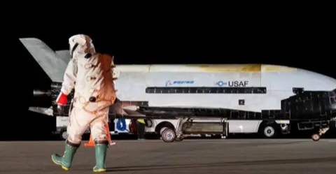 America is preparing to launch a hidden space weapon