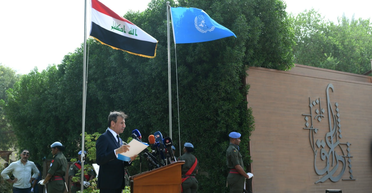 الحسان يؤكد استمرار الأمم المتحدة بدعم العراق حتى بعد انتهاء مهام "يونامي"