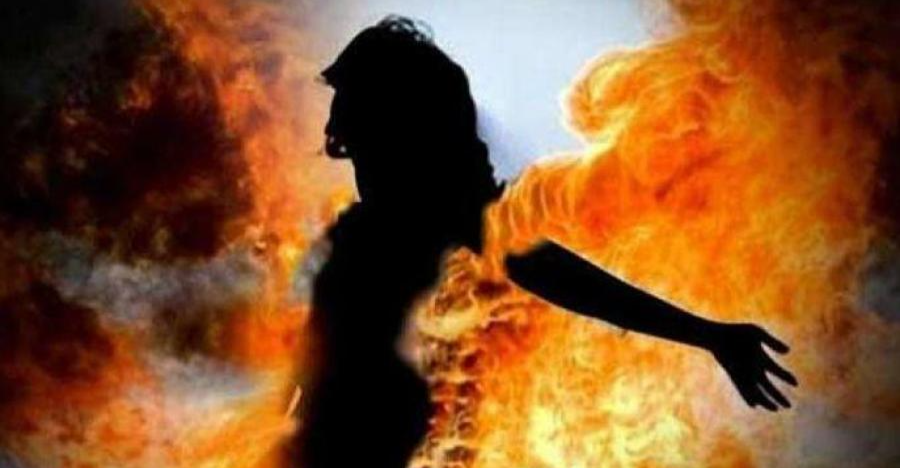 انتحار حارق يودي بحياة امرأة وطفلتها جنوب الموصل