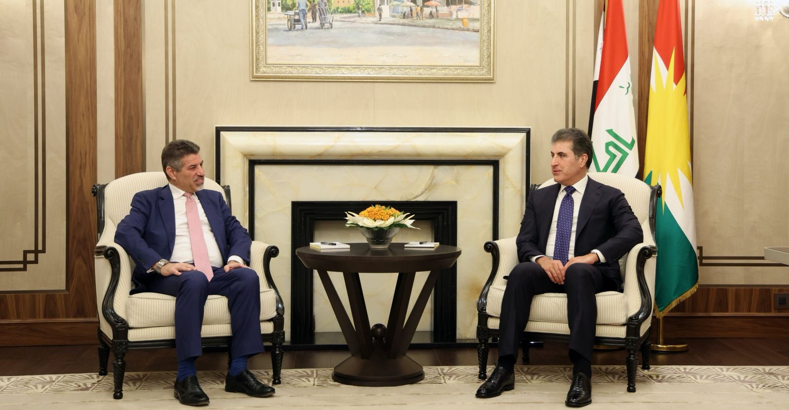 Barzani, US envoy tackle Kurdistan dues and ties