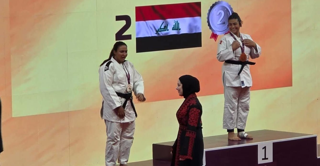 العراقية داليا الجبوري تحصد فضية آسيا للجودو
