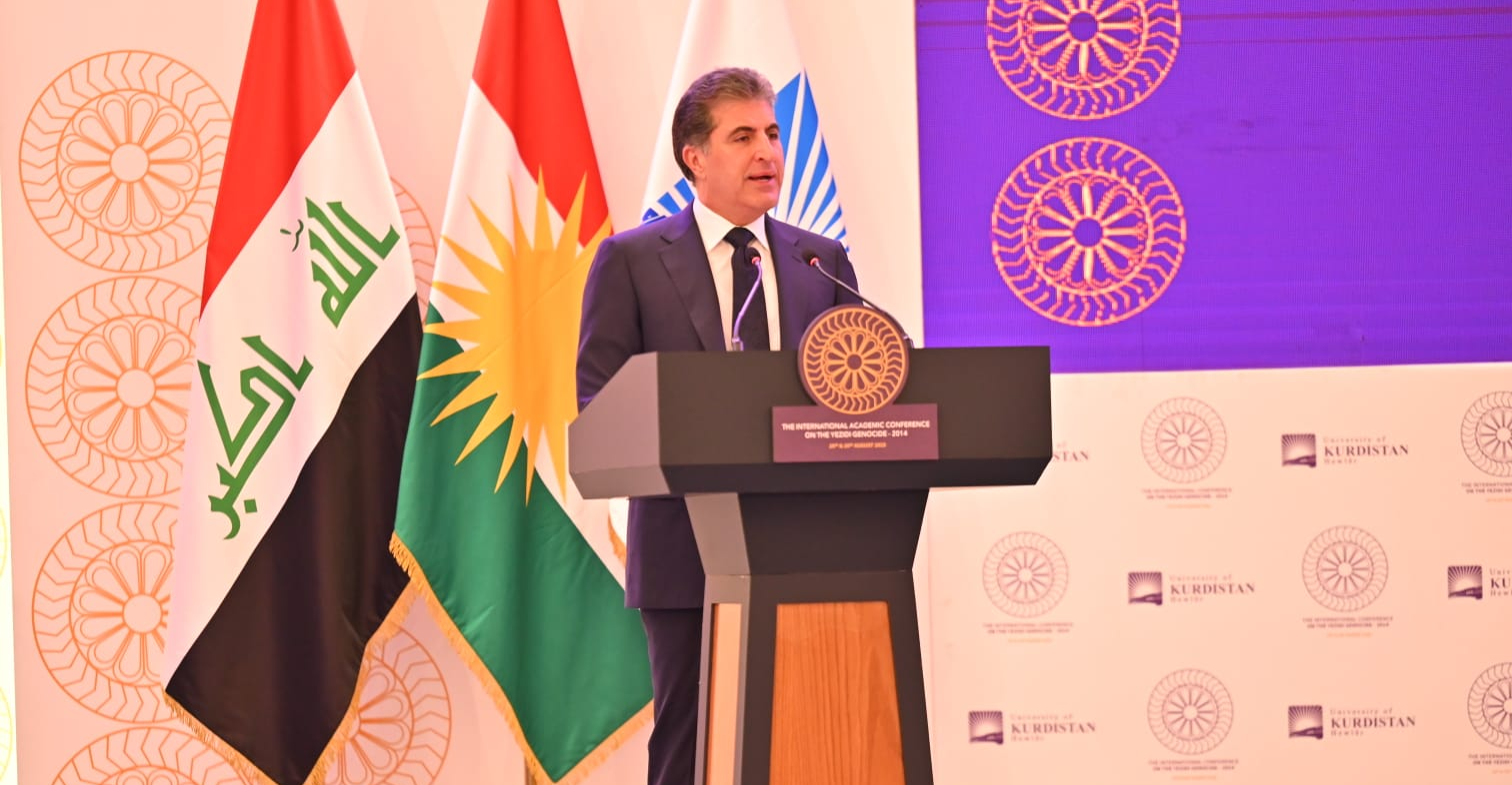 نێچیروان بارزانی: کۆنفرانس زانستی لەباوەت جینۆساید ئێزیدییەیل گامیگ گرنگە ئەرا بەڵگەکردن نەهامەتیەگە لە ئاست جیهانی