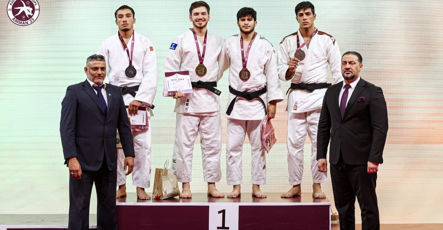 العراقي عباس فلاح يظفر ببرونزية بطولة آسيا المفتوحة للجودو