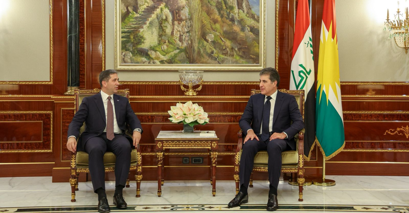 President Barzani, AKP deputy vow deeper regional cooperation