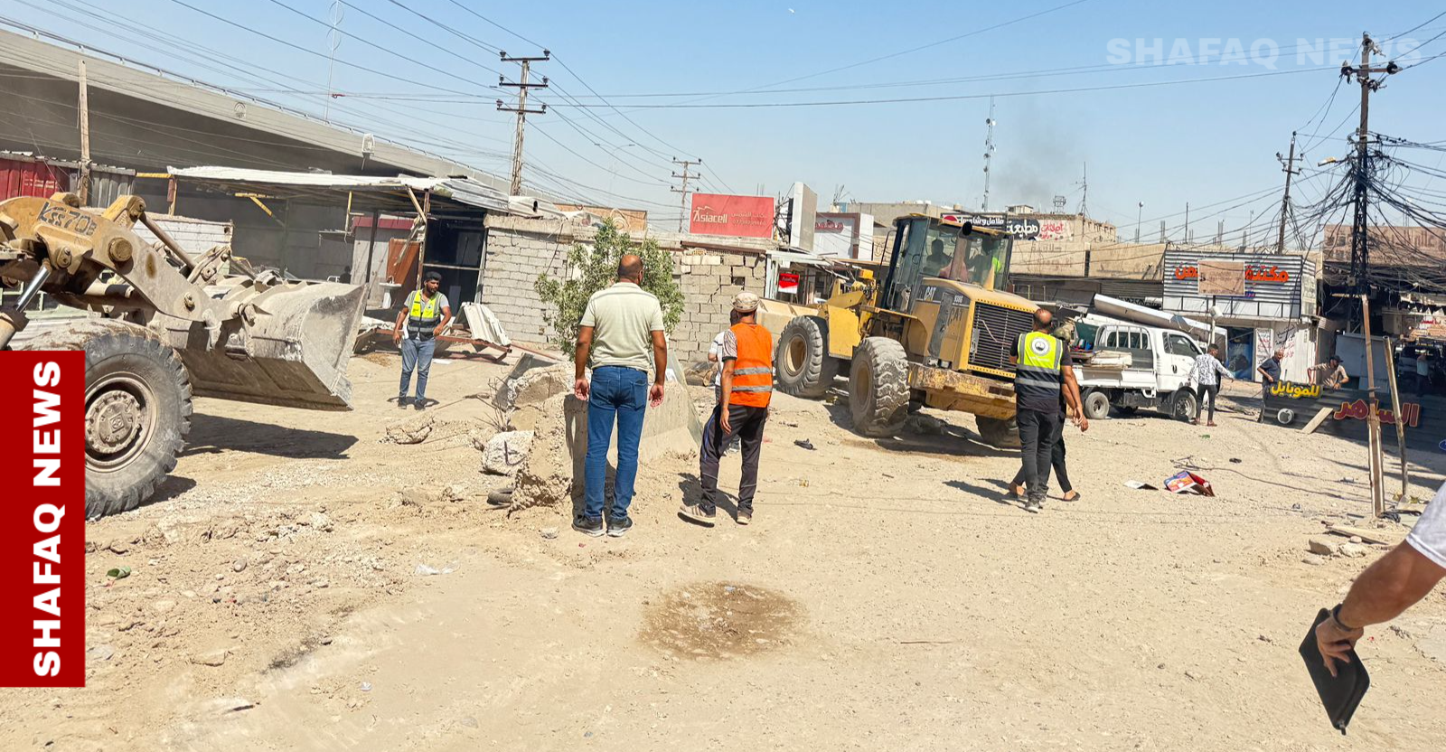 بغداد تراهن على "الشفل الأصفر" لإعادة النظام والباعة ينتظرون البدائل