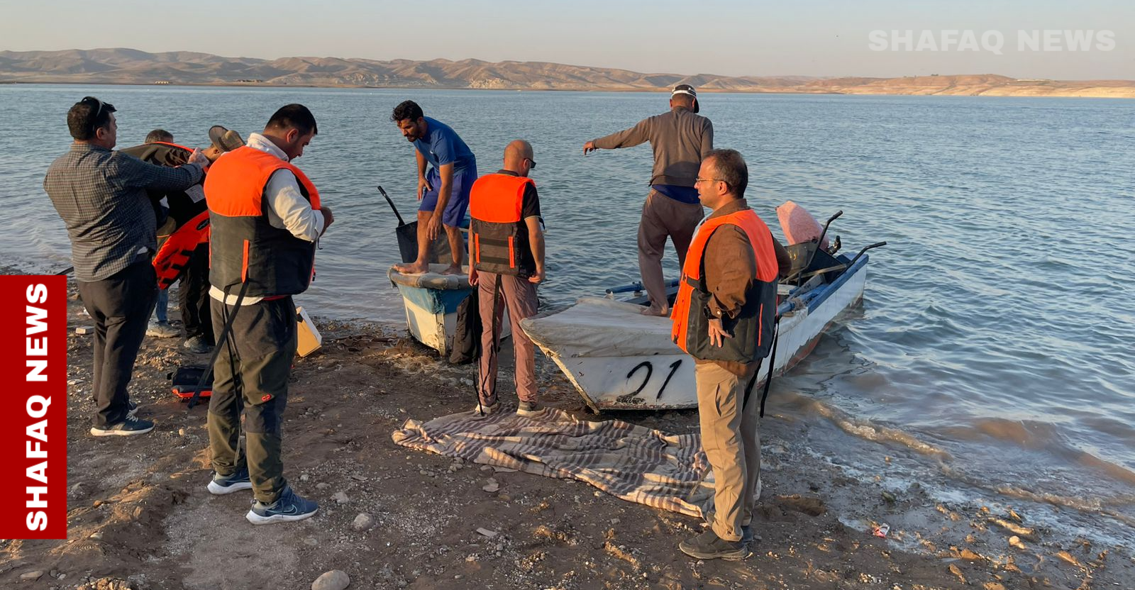 Ancient city reappears from Mosul Dam Lake in Duhok