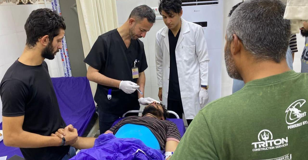 مردن کەسیگ و زەخمداری 4 کە ترەک وە پلیان ماشین لە بەسرە