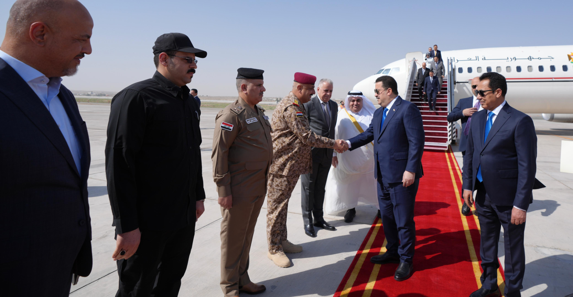 وفد إماراتي رفيع يشارك في افتتاح الجامع النوري وكنيستي الموصل