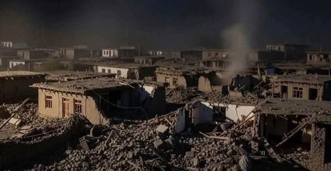 بەرزەوبوین ئامار زەویلەرزەگەی ئەفغانستان ئەرا زیاتر لە 800 کوشیاگ و دوو هەزار زەخمدار