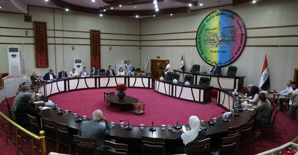 بحضور 10 أعضاء.. مجلس كركوك يعاود الالتئام ويعقد جلسته الـ11