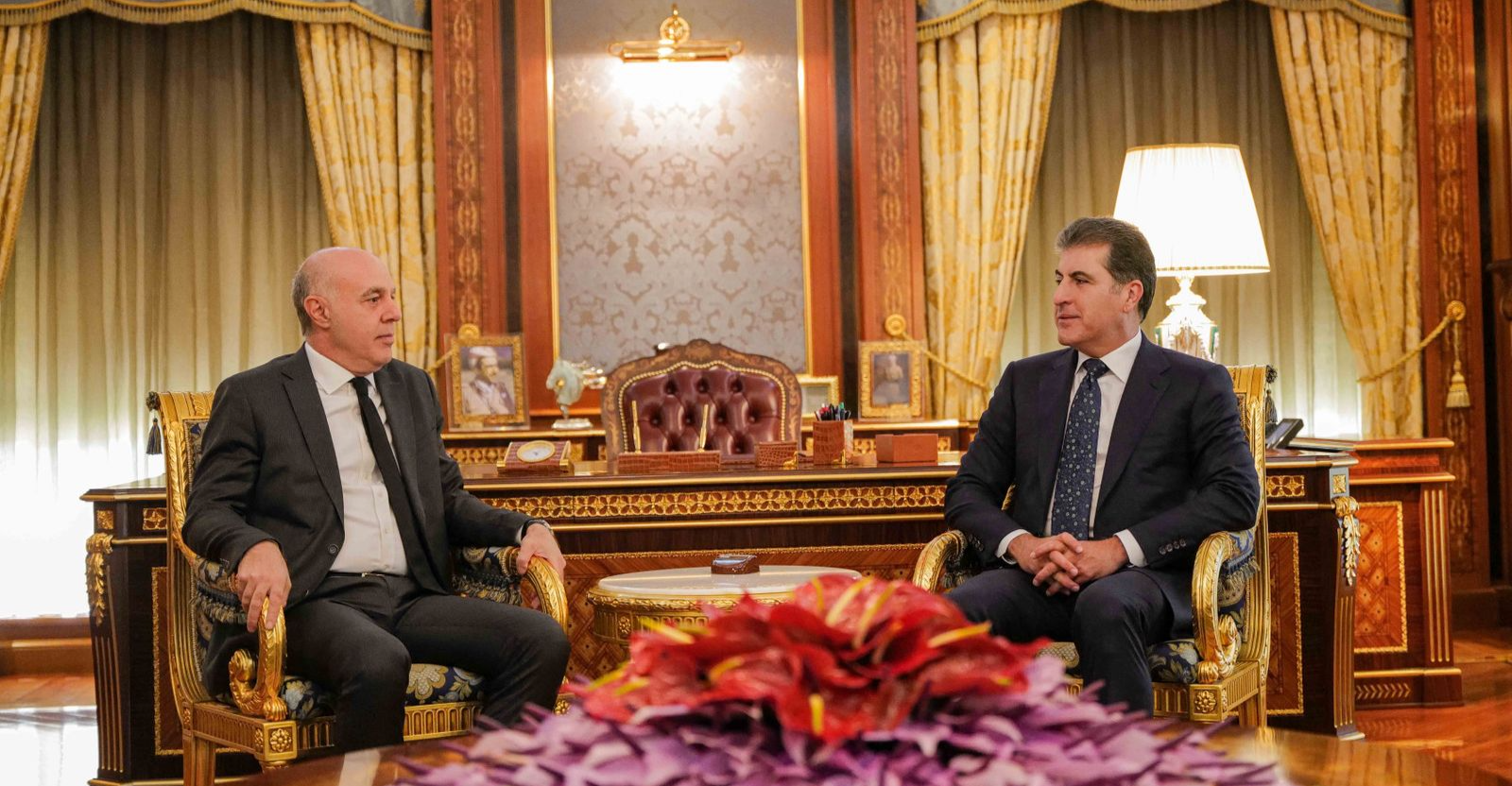President Barzani, Turkish official discuss bilateral ties