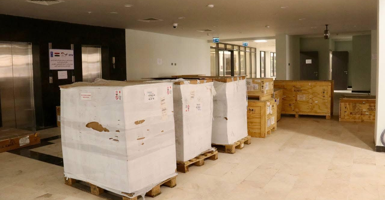 New equipment arrives at Iraq's Mosul hospital