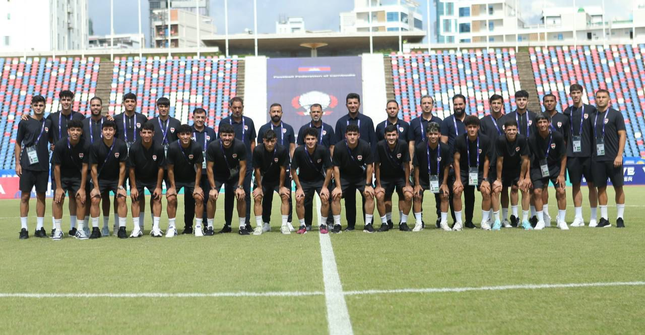 تعرف على تشكيلة الأولمبي العراقي امام باكستان