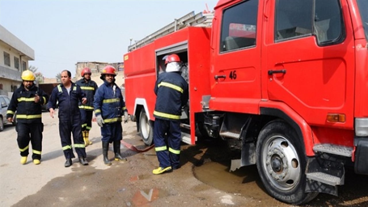 كپەوکردن ئاگر قەواسەیل بازاڕ سەدریە لە ناوڕاس بەغداد