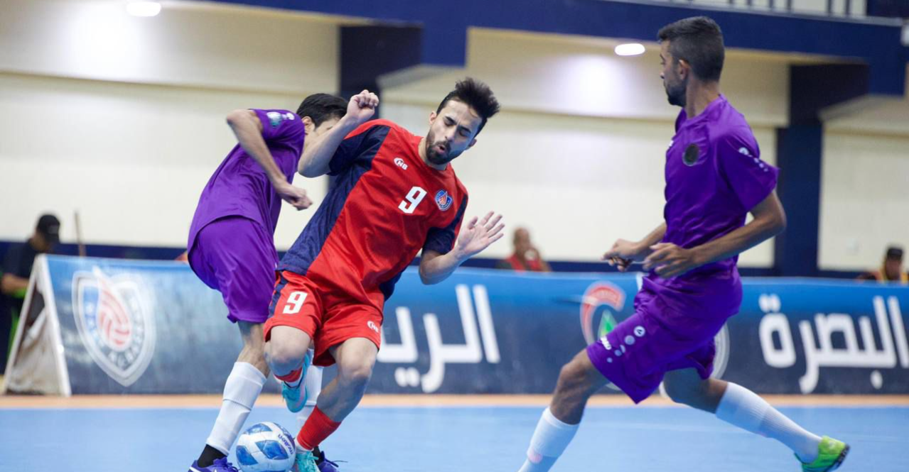 الانضباط تصدر ثلاثة قرارات ضد نادي الحشد لانسحابه من دوري الصالات