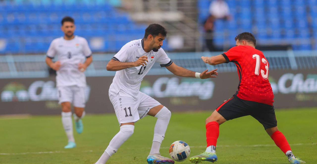 المنتخب العراقي يتأهل بكأس ملك تايلاند بعد فوزه على هونغ كونغ