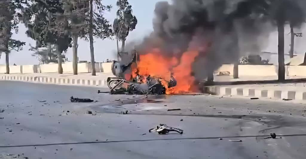 سوريا.. ضحايا باستهداف طائرة مسيرة لعجلة قرب مطار حلب