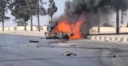 سوريا.. ضحايا باستهداف طائرة مسيرة لعجلة قرب مطار حلب