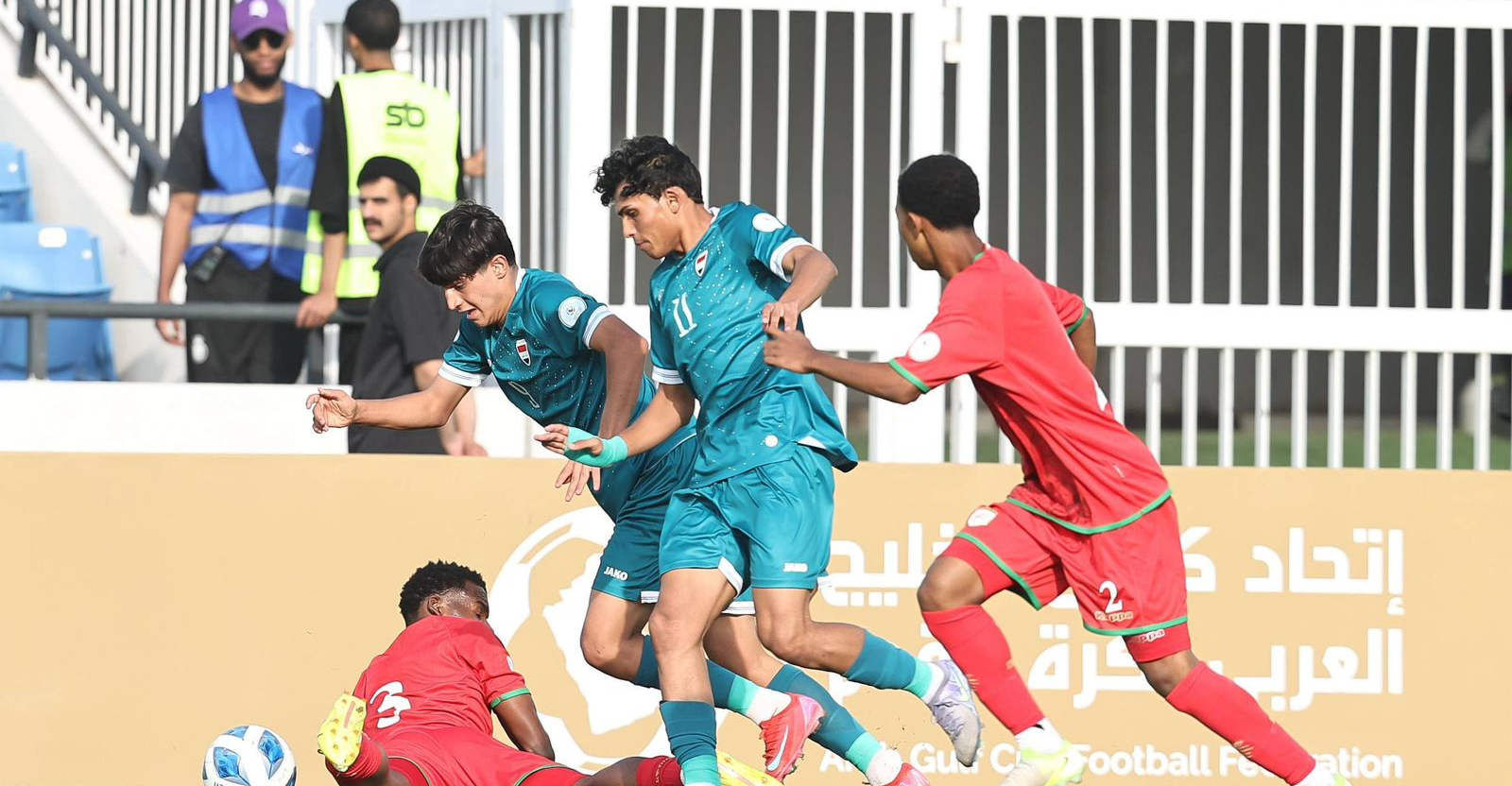 بطولة كأس الخليج.. شباب العراق يخسر أمام عُمان