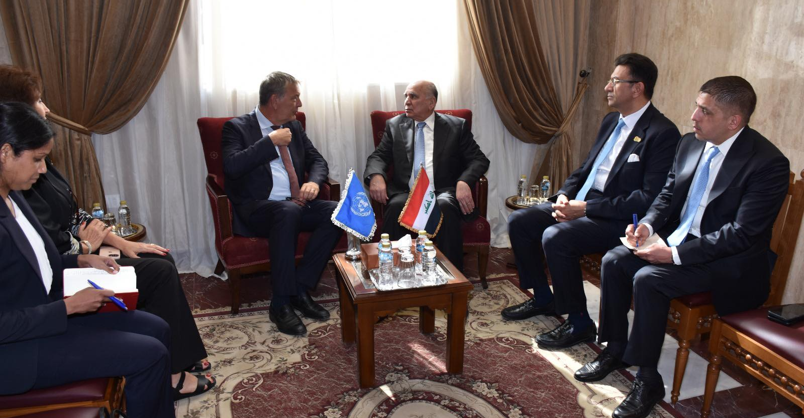 مفوض "الأونروا" يطلع بغداد على الأوضاع المأساوية في فلسطين