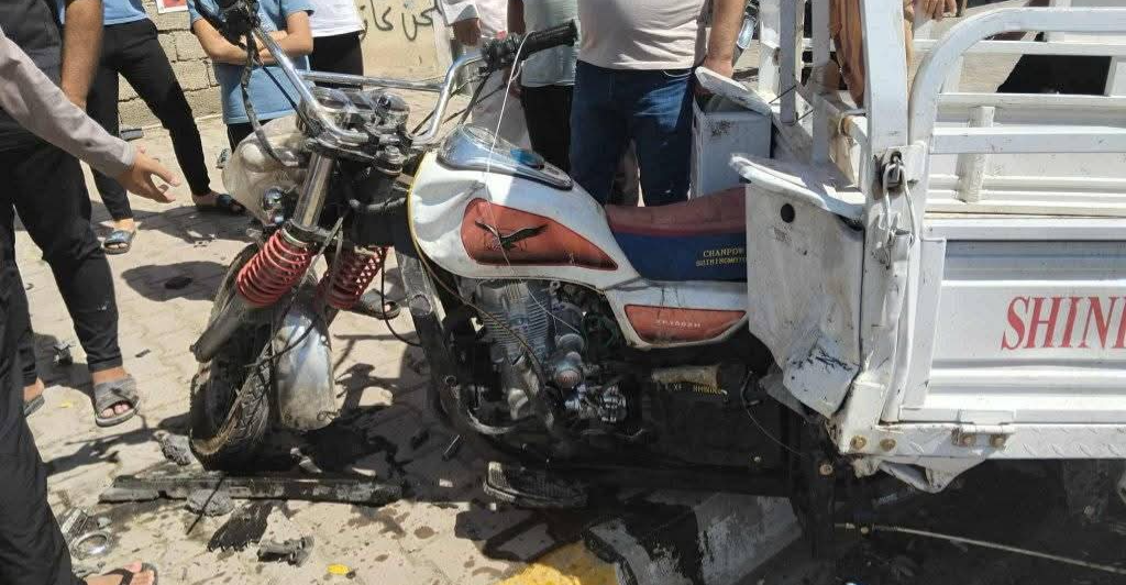 صلاح الدين.. إصابات بإطلاق نار وحادث سير