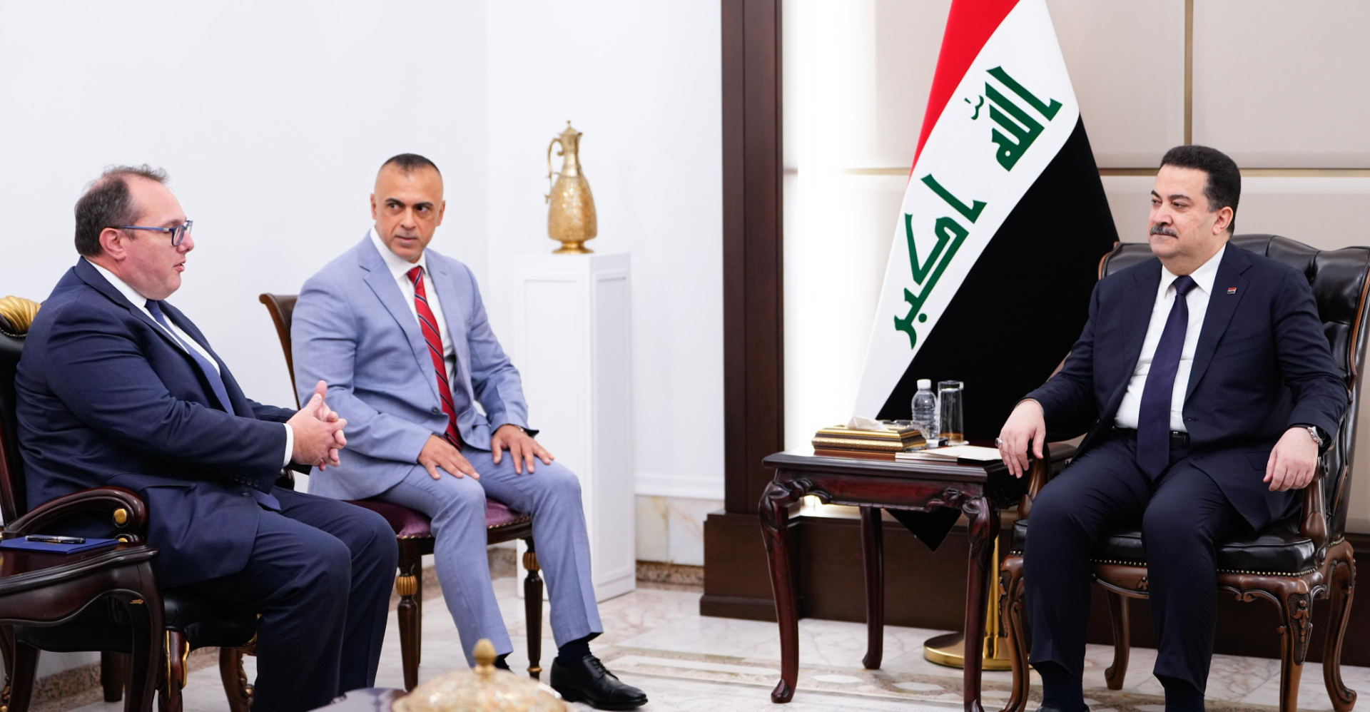 Iraqi PM meets new US Envoy, stresses strategic ties