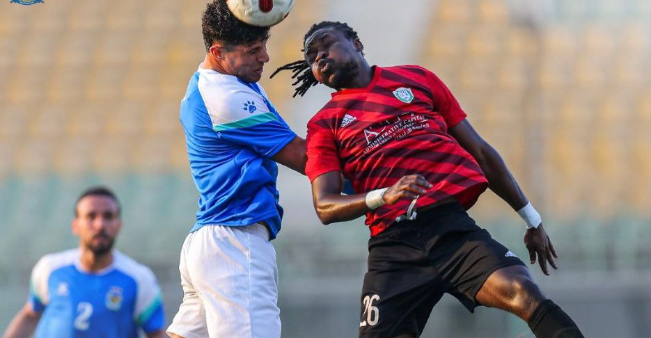 الصقور تتعادل مع طلائع الجيش المصري والقيثارة تخسر أمام أولمبي الفراعنة