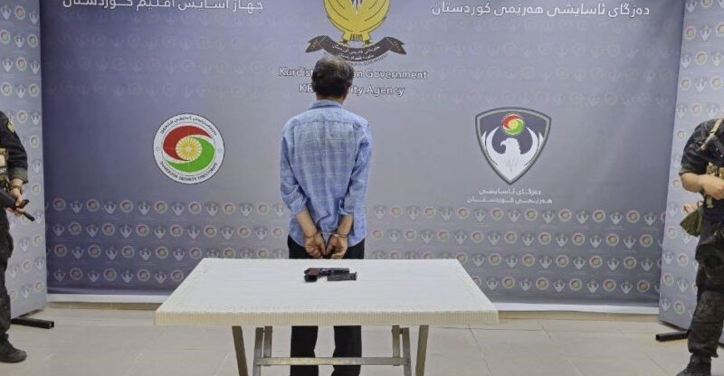 رغم محاولته الانتحار .. القبض على رجل قتل زوجته وابنته في حلبجة