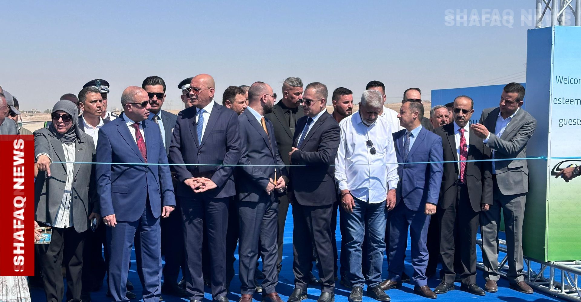 نينوى.. افتتاح طريق استراتيجي يربط الموصل بمنفذ ربيعة