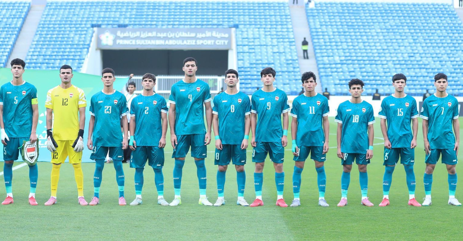 تشكيلة شباب العراق أمام السعودية بنصف نهائي كأس الخليج