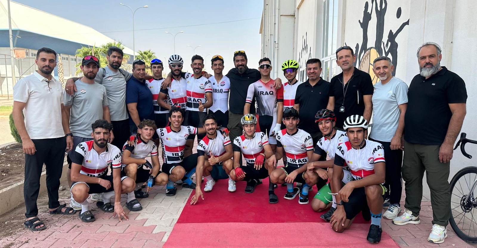6 منتخبات تمثل العراق في البطولة العربية للدراجات