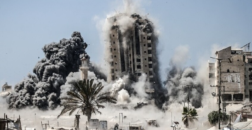 "أُعذر من أنذر".. نتنياهو يبدأ عملية برية في غزة ويدعو سكانها للمغادرة