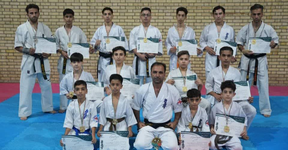 ايلام الفيلية.. لاعبو أيوان للكاراتيه يتألقون بـ 16 ميدالية ملونة في البطولة الايرانية