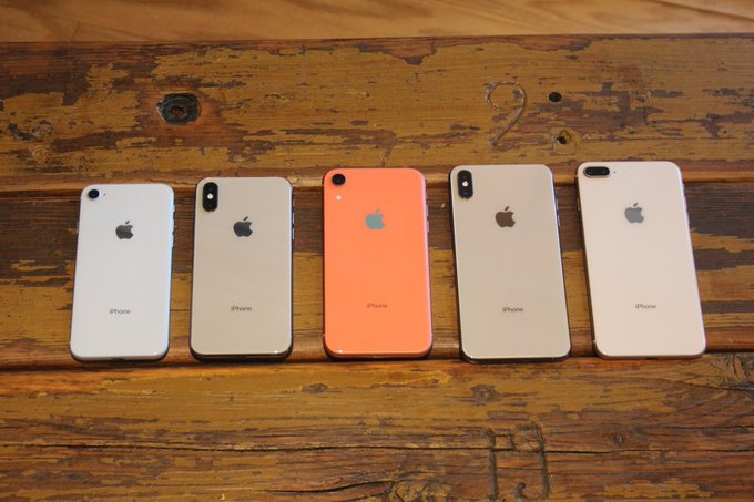 سێ جویر مۆبایل ئایفۆن لەکارکەفن