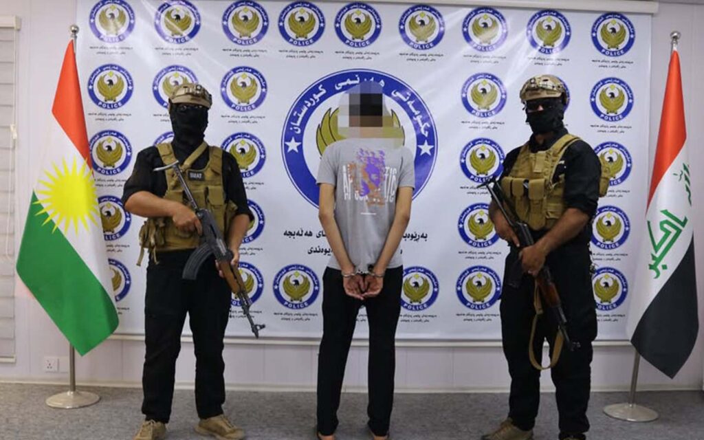 هەڵەبجە.. ناخاڵەیگ وە توومەت دزین ماتوڕسکیل دەسگیرکریا