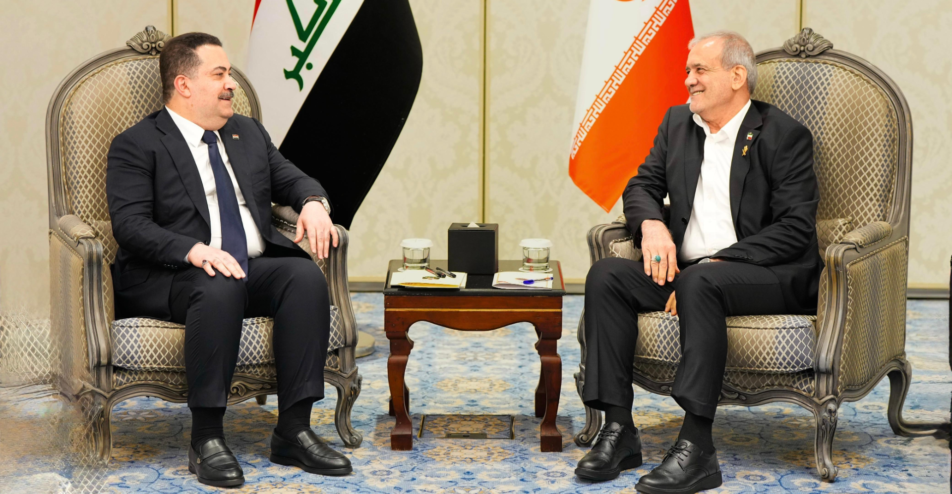 السوداني وبزشكيان يؤكدان اعتماد الدبلوماسية لحل الأزمات وتحقيق الاستقرار