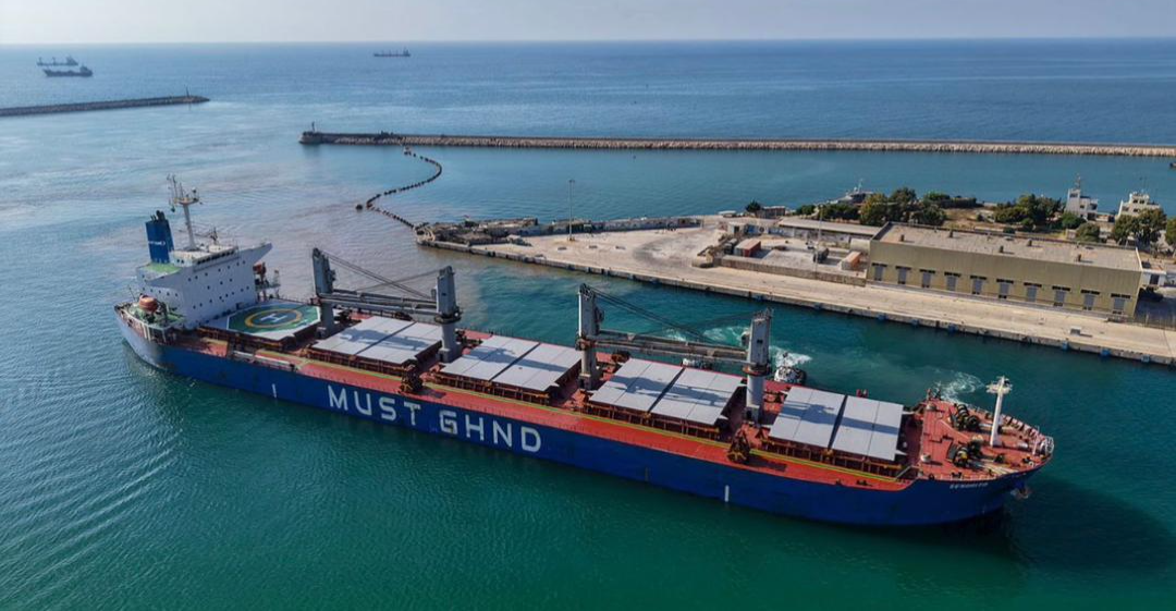 سوريا.. "مرفأ طرطوس" يستقبل باخرة صينية محمّلة بـ50 ألف طن من الأرز