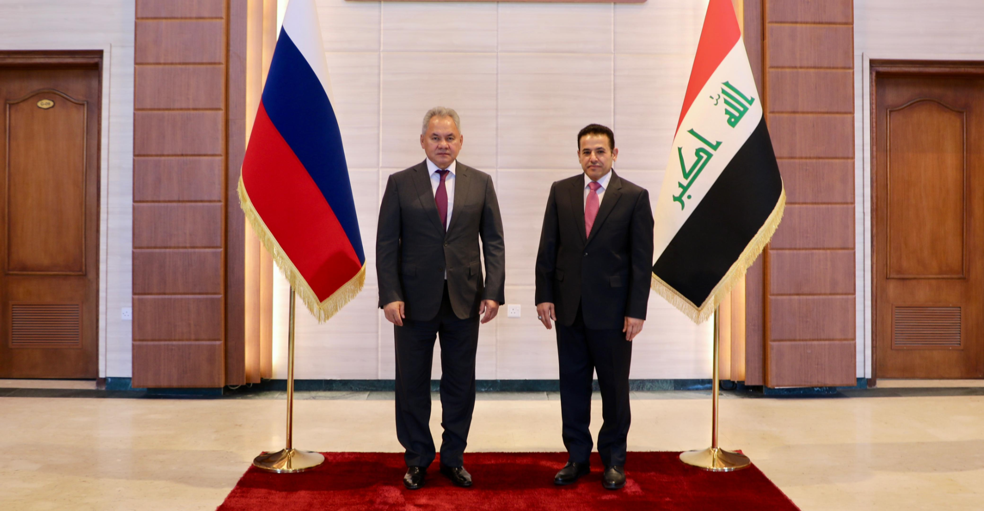 Iraq, Russia discuss security and regional issues