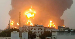12 غارة إسرائيلية تستهدف 3 أرصفة بميناء الحديدة في اليمن