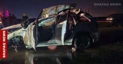 مصرع وإصابة أربعة أشخاص بحادثي سير في كركوك