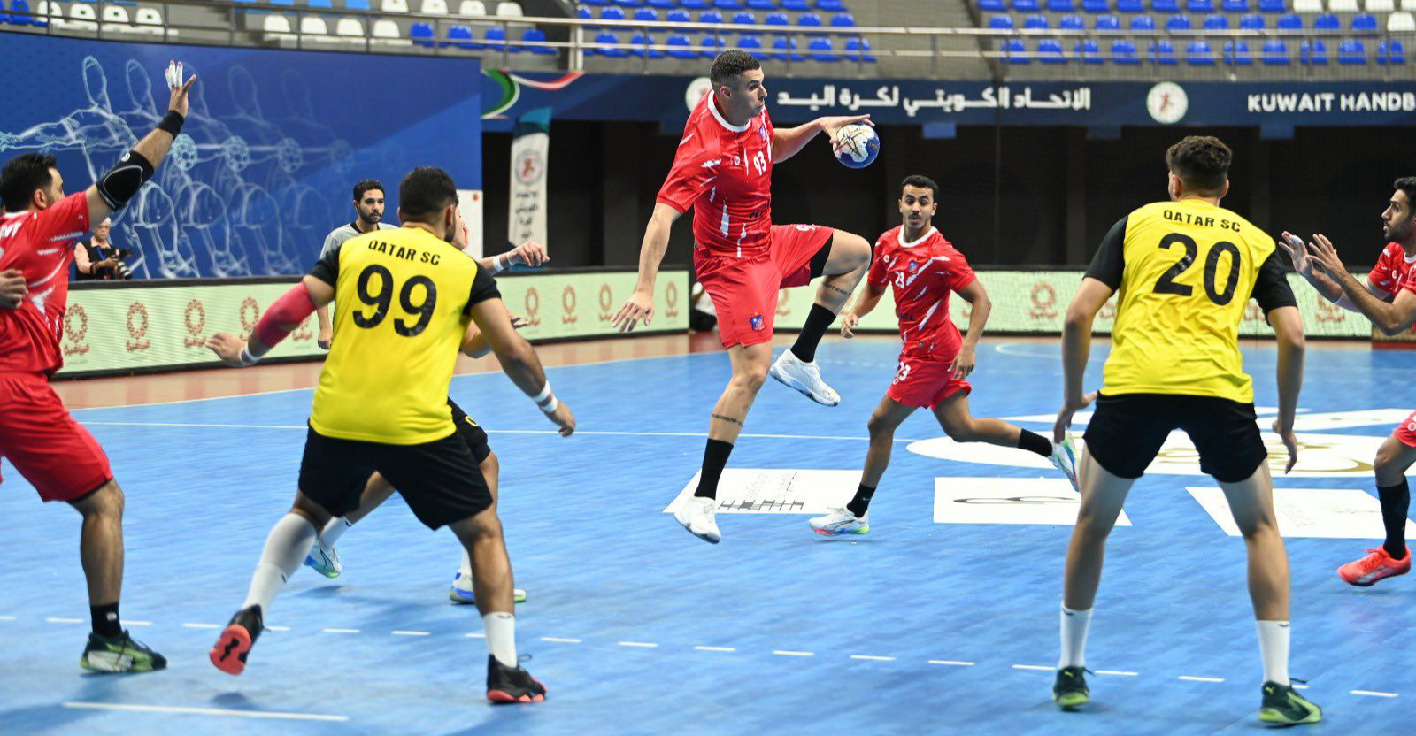 مواجهة عراقية كويتية حاسمة في نصف نهائي بطولة الأندية العربية لكرة اليد