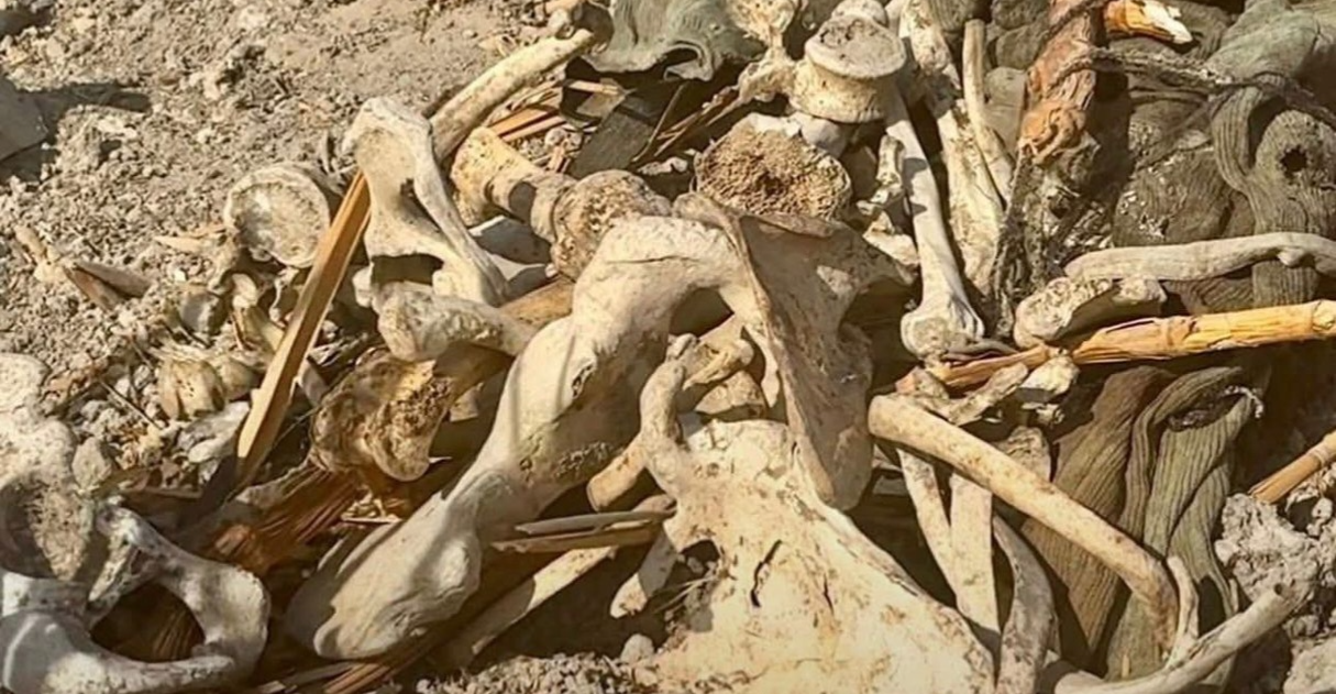 Mass grave uncovered in Damascus linked to 2014 massacre