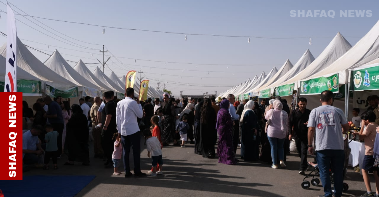 إقامة المهرجان الثاني للمنتجات المحلية في عقرة (صور)