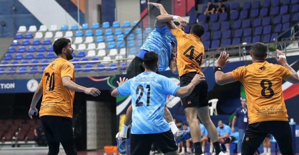 الحشد الشعبي إلى مباراة تحديد المركزين الثالث والرابع لأبطال اليد