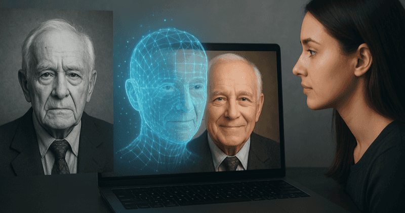 زیرەکی دەسکرد مردگەیل زنیەو کەێد تا بڕەسێدە هاناێ دڵسووزی کەسوکارەیل